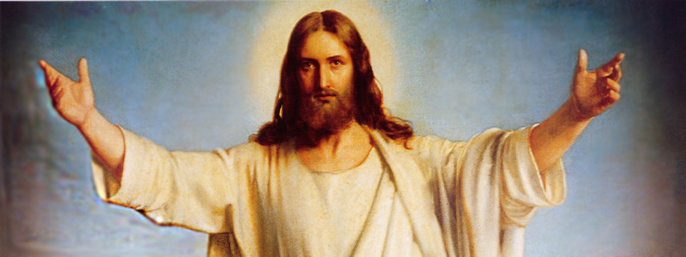 clipart of jesus with outstretched arms - photo #49